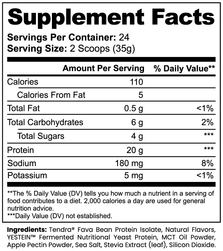 Viva Plant Protein – Vanilla