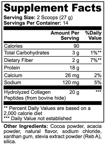 Viva Chocolate Collagen Creamer