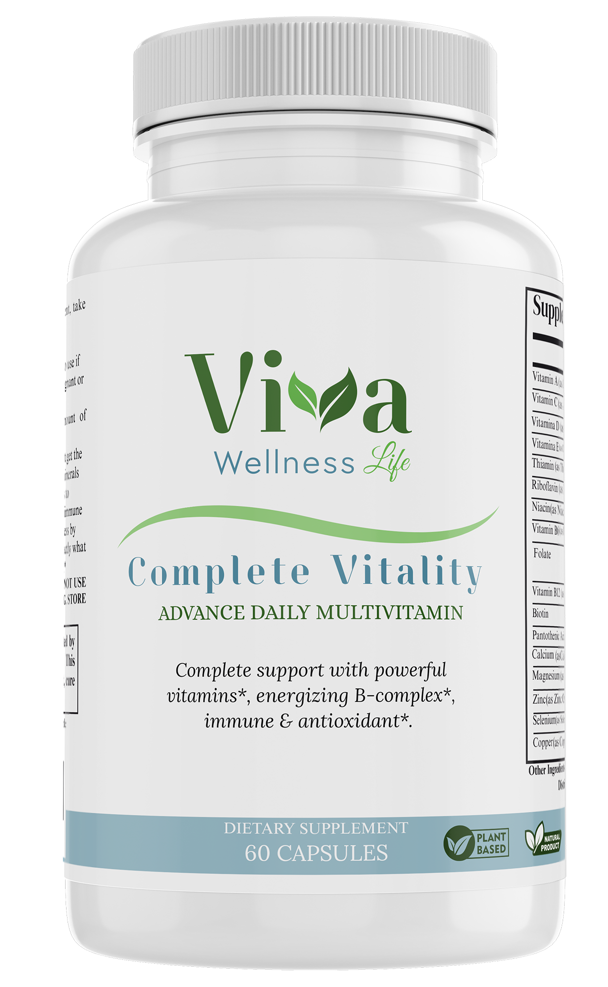 Vitalidad completa – Multivitamínico diario avanzado