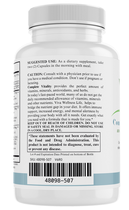 Vitalidad completa – Multivitamínico diario avanzado