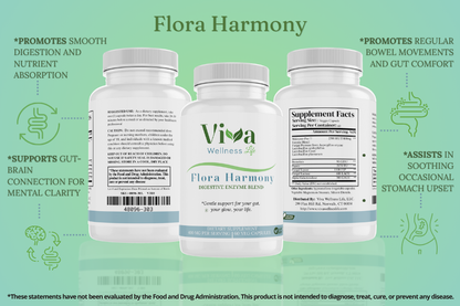 Flora Harmony - Enzimas digestivas